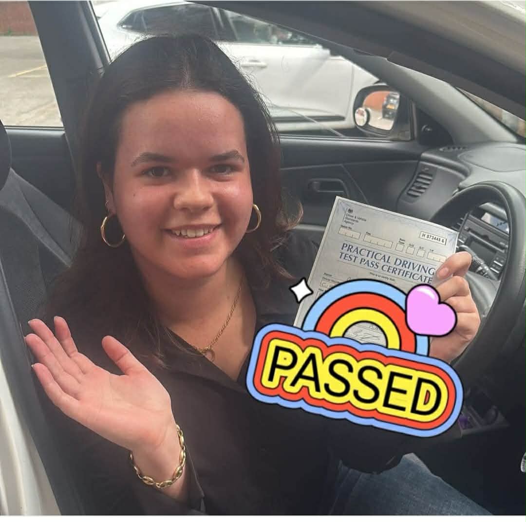 Driving test pass — Learn with Leah, manual driving lessons in Wallingford